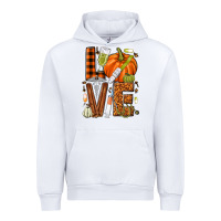 White Fall Nurse love Urban Hoodie - NancyCooperArtShop