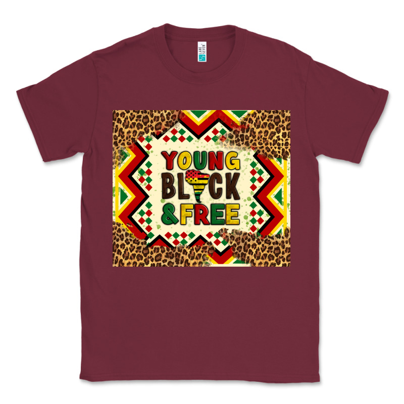 Young Black And Free Classic Tee by Artiststas | Teevron