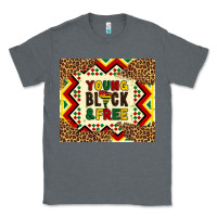 Charcoal Heather young black and free Classic Tee - Artiststas