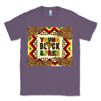 Lavender young black and free Classic Tee - Artiststas