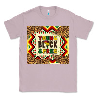 Lilac young black and free Classic Tee - Artiststas