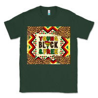 Sports Green young black and free Classic Tee - Artiststas