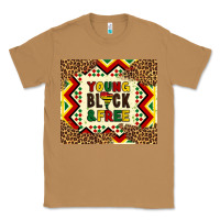 Toasted Coconut young black and free Classic Tee - Artiststas