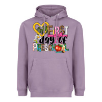 Lavender my first day of preschool Heavyweight Hoodie - NancyCooperArtShop