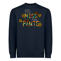 Navy little mıss sassy pants Heavyweight Sweatshirt - CowhideDigitalArt
