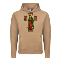 Our Lady Of Guadalupe Cros Vintage Hoodie | Teevron