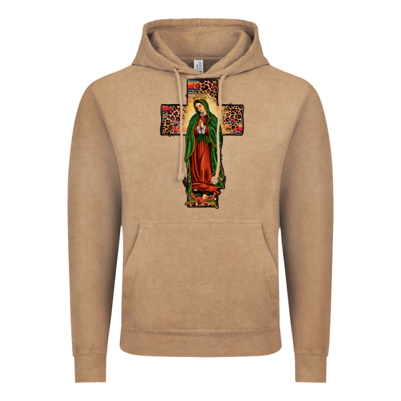 Our Lady Of Guadalupe Cros Vintage Hoodie by JahusDesignShop | Teevron