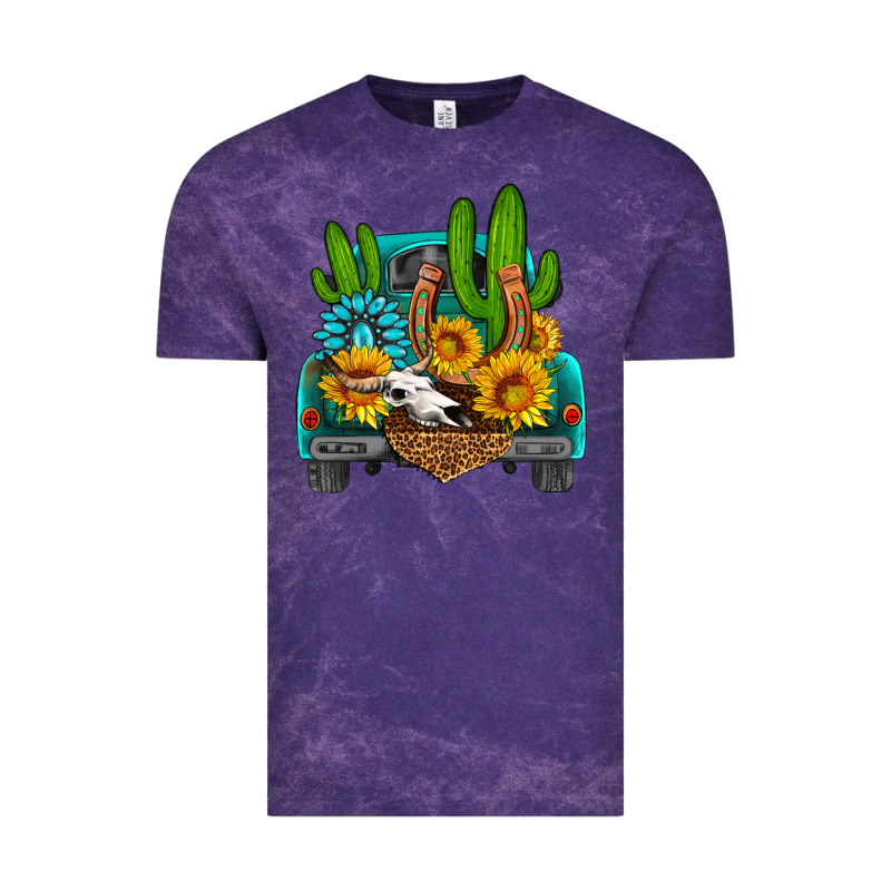 Western Truck Horseshoe Vintage Tee by HRA Design Shop | Teevron