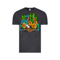 Vintage Black western truck Horseshoe Vintage Tee - HRA Design Shop