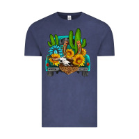 Vintage Denim western truck Horseshoe Vintage Tee - HRA Design Shop