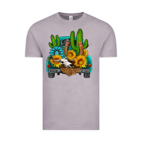 Vintage Zinc western truck Horseshoe Vintage Tee - HRA Design Shop