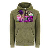 Vintage Olive wednesday coffee cups Vintage Hoodie - Zillion Design Studio
