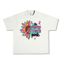 Pistachio sunflower in october we wear pink Urban Heavy Tee - AdoDesignShop