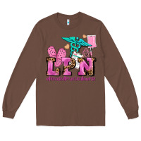 Chestnut lpn licensed practical nurse Long Sleeve Tee - AdoDesignShop