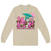 Mushroom lpn licensed practical nurse Long Sleeve Tee - AdoDesignShop