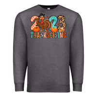 Charcoal Heather 2023 thanksgiving Premium Sweatshirt - MaliasSmallBusiness