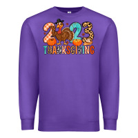 Purple 2023 thanksgiving Premium Sweatshirt - MaliasSmallBusiness