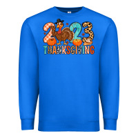 True Royal 2023 thanksgiving Premium Sweatshirt - MaliasSmallBusiness