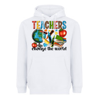 White teachers change the world Heavyweight Hoodie - NancyCooperArtShop