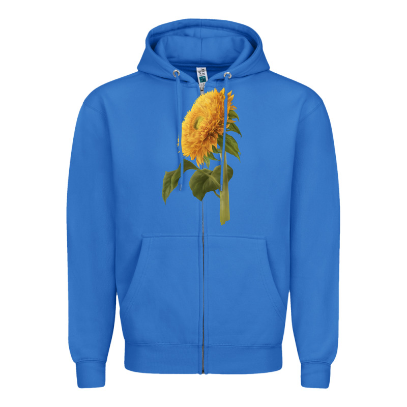 Teddy Bear Sunflower Zipper Hoodie by LillyAllenDesigns | Teevron