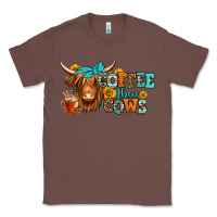Chestnut coffee then cows longhaired cow Classic Tee - Jasminsmagicworld