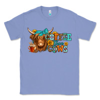 Colony Blue coffee then cows longhaired cow Classic Tee - Jasminsmagicworld