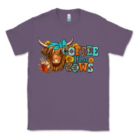 Lavender coffee then cows longhaired cow Classic Tee - Jasminsmagicworld