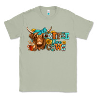 Matcha coffee then cows longhaired cow Classic Tee - Jasminsmagicworld