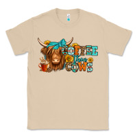 Mushroom coffee then cows longhaired cow Classic Tee - Jasminsmagicworld