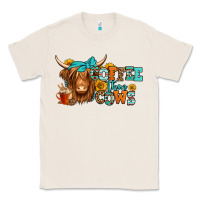 Natural coffee then cows longhaired cow Classic Tee - Jasminsmagicworld
