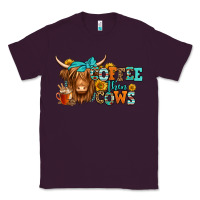 Plum coffee then cows longhaired cow Classic Tee - Jasminsmagicworld