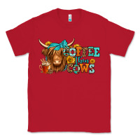 Red coffee then cows longhaired cow Classic Tee - Jasminsmagicworld