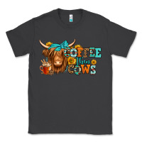 Smoke coffee then cows longhaired cow Classic Tee - Jasminsmagicworld