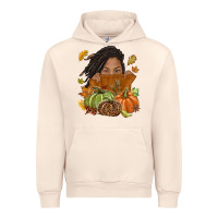 Sandshell Fall with black girl Urban Hoodie - NancyCooperArtShop