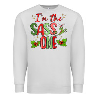 Dove Grey im the sassy one Premium Sweatshirt - MaliasSmallBusiness