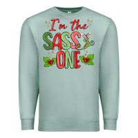 Seafoam im the sassy one Premium Sweatshirt - MaliasSmallBusiness