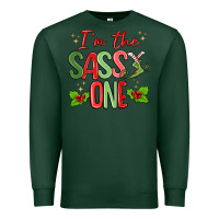 Sports Green im the sassy one Premium Sweatshirt - MaliasSmallBusiness