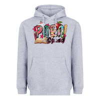 Heather Grey para squad Heavyweight Hoodie - NancyCooperArtShop