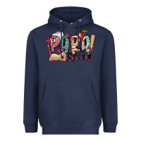 Navy para squad Heavyweight Hoodie - NancyCooperArtShop