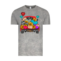 Cloud Rock western truck with heart Vintage Tee - HRA Design Shop