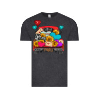 Vintage Black western truck with heart Vintage Tee - HRA Design Shop