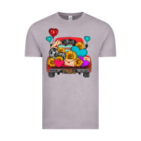 Vintage Zinc western truck with heart Vintage Tee - HRA Design Shop