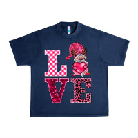 Navy love gnomies Urban Heavy Tee - BarkalooDesign