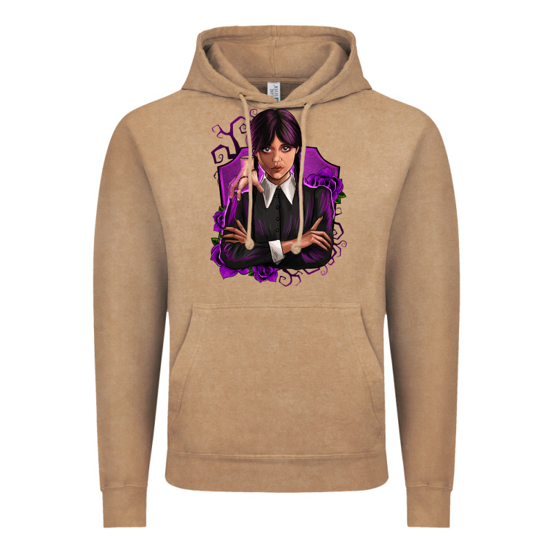Wednesday Vintage Hoodie by Zillion Design Studio | Teevron