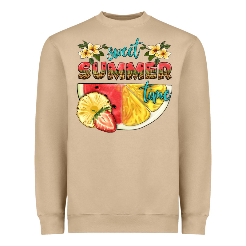 Sweet Summer Time Heavyweight Sweatshirt by HRA Design Shop | Teevron