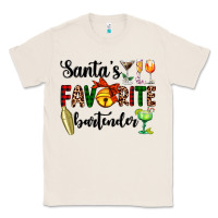 Natural santa's favorite bartender Classic Tee - AdoDesignShop