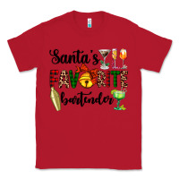 Red santa's favorite bartender Classic Tee - AdoDesignShop