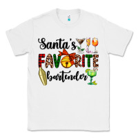 White santa's favorite bartender Classic Tee - AdoDesignShop