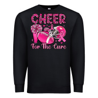 Black cheer for the cure Premium Sweatshirt - MaliasSmallBusiness