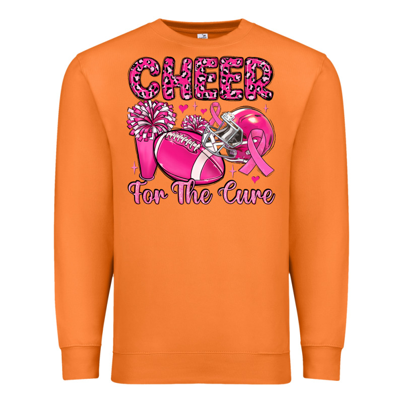Cheer For The Cure Premium Sweatshirt by MaliasSmallBusiness | Teevron